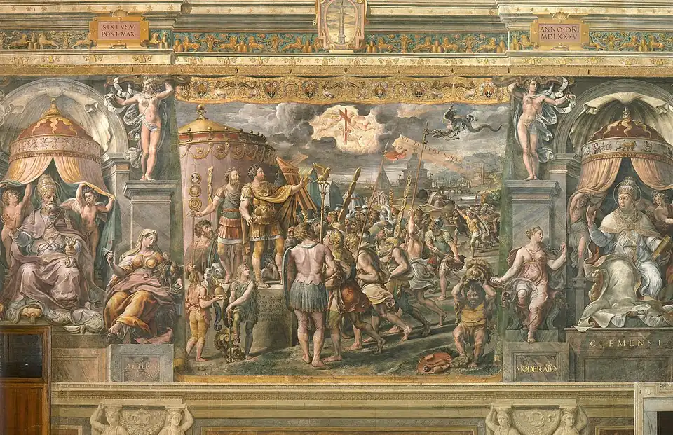 The Vision of the Cross Raphael's Students