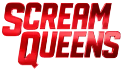The logo for Scream Queens