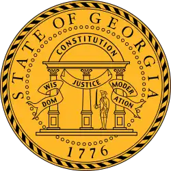 Seal of Georgia (obverse)