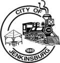 Official seal of Jenkinsburg, Georgia