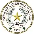 Official seal of Lakewood Village, Texas