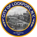 Official seal of Lockport, New York