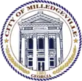 Official seal of Milledgeville, Georgia