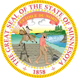 Great Seal of Minnesota (1983–2024)