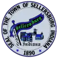 Official seal of Town of Sellersburg