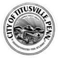 Official seal of Titusville, Pennsylvania