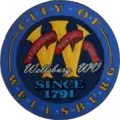 Official seal of Wellsburg, West Virginia