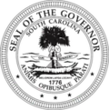 Seal of the governor of South Carolina