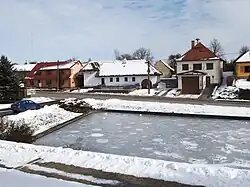 Centre of Senetářov