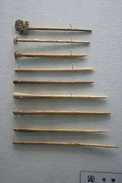 Shang dynasty bone hairpin