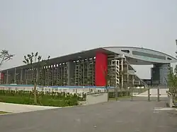 Exterior of main grandstand