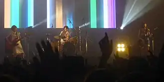 Performing at the Tokyo Summer Sonic Festival in 2015