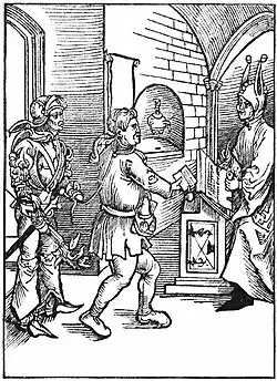 Of The Extorcion Of Men Of Warre, Scrybes And Other Offycers