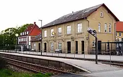 Sindal railway station in May 2009