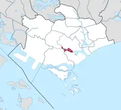 Location in Central Region