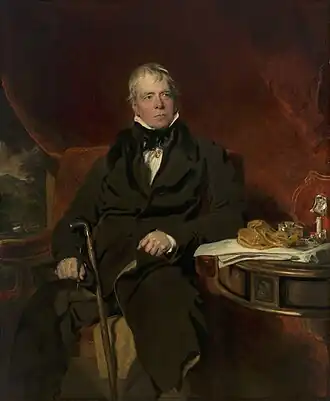 Portrait of Sir Walter Scott by Thomas Lawrence, c. 1826