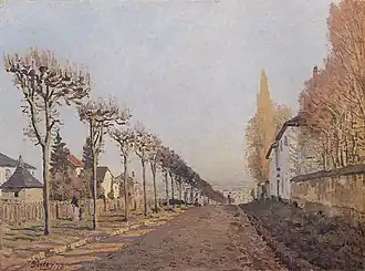 Chemin de la Machine, Louveciennes, 1873, Musée d'Orsay, Paris