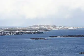 View of Vigra island