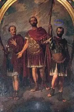 Martyrs Octavius, Solutor and Adventor.
