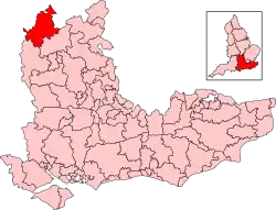 Map of constituency
