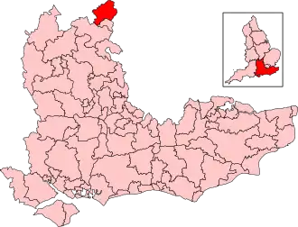 Map of constituency