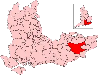 Map of constituency