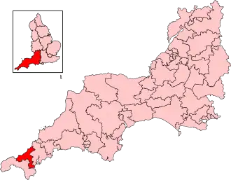 Map of constituency