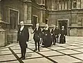 Speaker's procession of 1906 with Sir David Erskine carrying the mace.