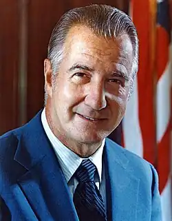 Governor Spiro Agnew of Maryland (endorsed Nixon)[109]