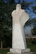 Monument dedicated to Milovan Glišić, Valjevo 1968