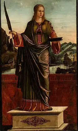 St Anastasia from the Zadar Polyptych