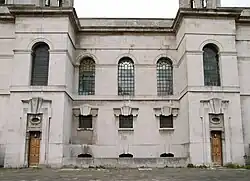 Detailed view from the South