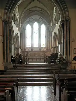 The chancel