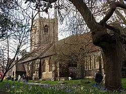 Reading Minster from the south-east, 2005