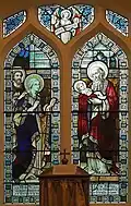 Presentation of Jesus stained glass