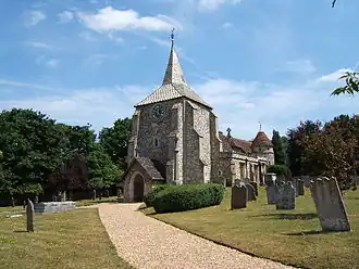 St Michael's church at Mickleham in Surrey, c. 950-1180