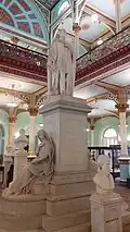 Statue of Prince Albert within the museum