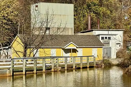 Still House and pond