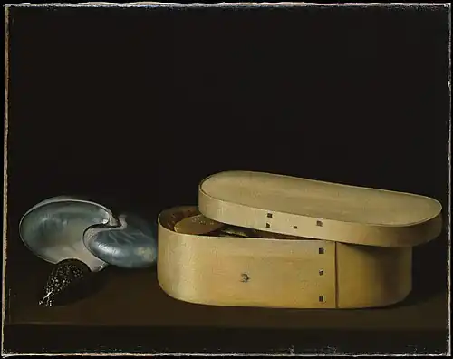 Still Life with Shells and a Chip-Wood Box (Metropolitan Museum of Art)