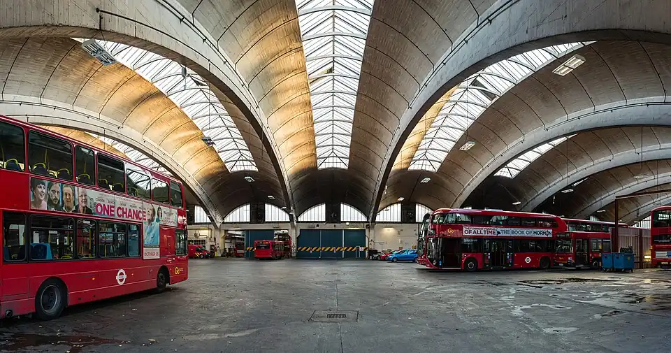 Image 103Stockwell Bus Garage, London (from Portal:Architecture/Travel images)