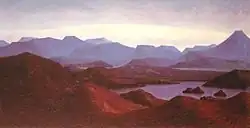 Stórisjór and Vatnajökull, 1921