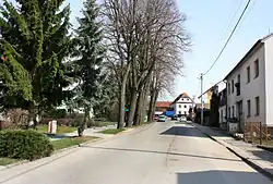 Centre of Stránecká Zhoř