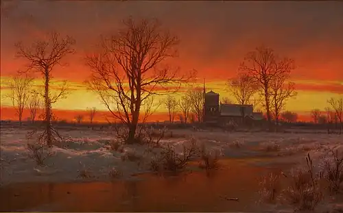 Sunset, Winter (1862), High Museum of Art, Atlanta