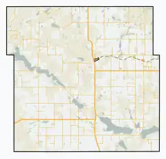 Rural Municipality of Surprise Valley No. 9 is located in Surprise Valley No. 9