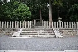 Memorial Shinto shrine and mausoleum honoring Emperor Sutoku