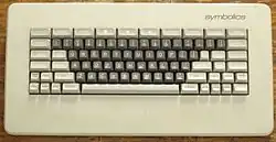 Symbolics keyboard