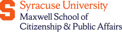 Logo for the Maxwell School of Citizenship and Public Affairs at Syracuse University