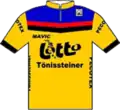 Tönissteiner (cycling team) jersey