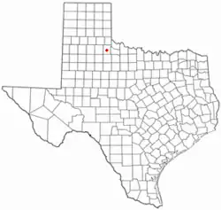 Location of Paducah, Texas