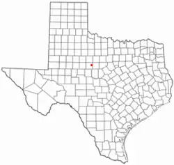 Location of Potosi, Texas